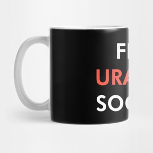 Flat Uranus Society (Light) Mug